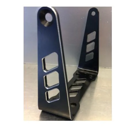 Custom CNC Machined Motorcycle Spares Color Anodized Aluminum Seat Bracket