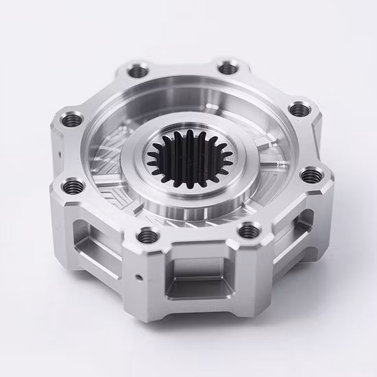 Hvs OEM ODM 5 軸真鍮ステンレス鋼旋回予備注文 CNC 機械加工部品 PTFE